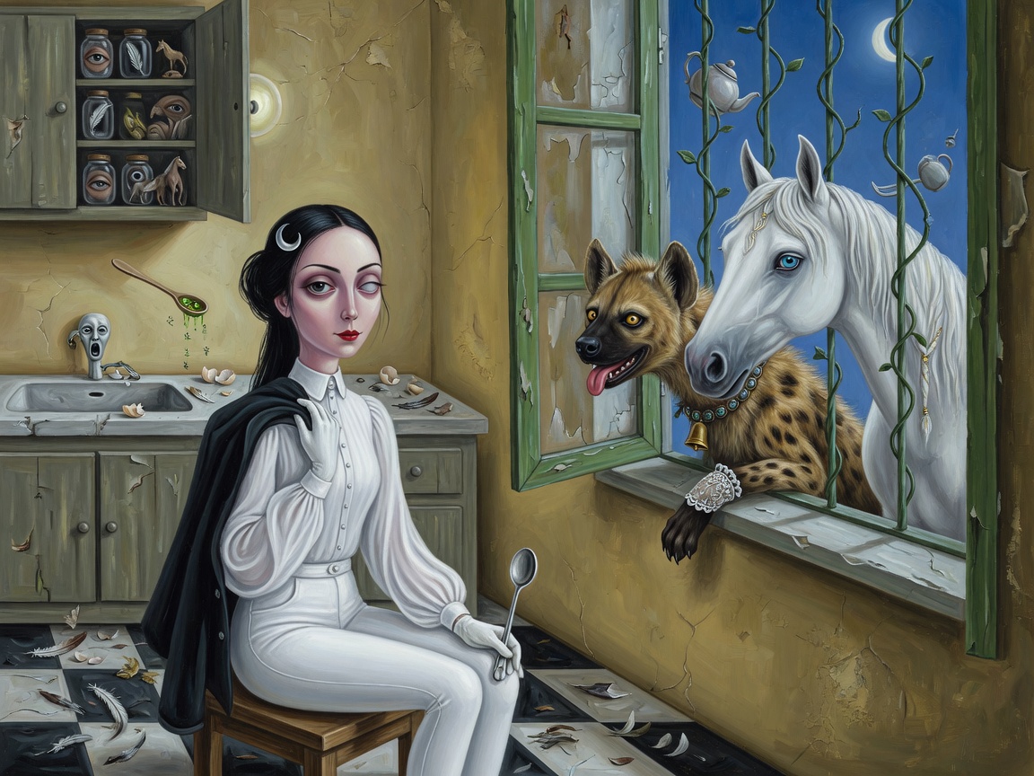 Self-Portrait (Inn of the Dawn Horse)
